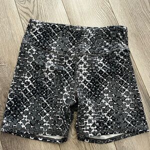 Velocity brand Stylish Black and Gray Women's Shorts, size S